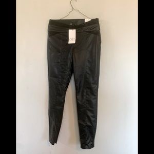 Black Faux Leather pant.